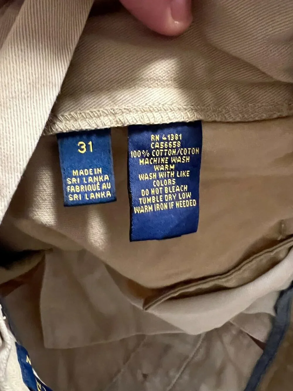 Polo Ralph Lauren questions are